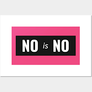 Feminism - No is NO Posters and Art